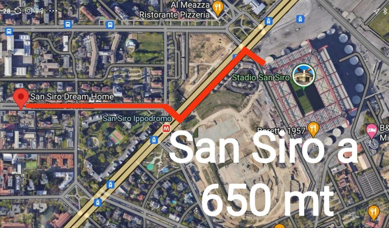 San Siro Dream Home -Apartment With Garage-Milano المظهر الخارجي الصورة